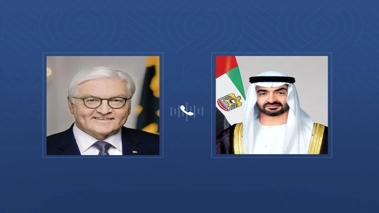 رئيس ألمانيا يؤكد تضامن بلاده مع الإمارات في اتصال هاتفي مع رئيس الدولة